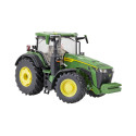 Réplica a escala 1:32 del tractor John Deere 8R 370 Britains de metal y plástico verde para coleccionistas