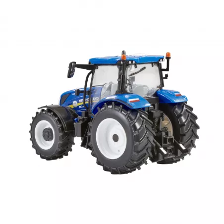 Tractor de juguete New Holland T6.175 a escala 1:32 de Britains para coleccionistas.