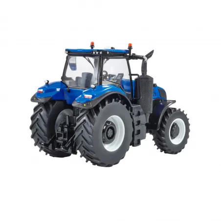 Réplica a escala 1:32 del tractor New Holland T8.435 de Britains para coleccionistas agrícolas.