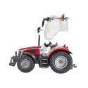 Réplica a escala 1:32 del tractor Massey Ferguson 6S.180 de Britains en metal y plástico.