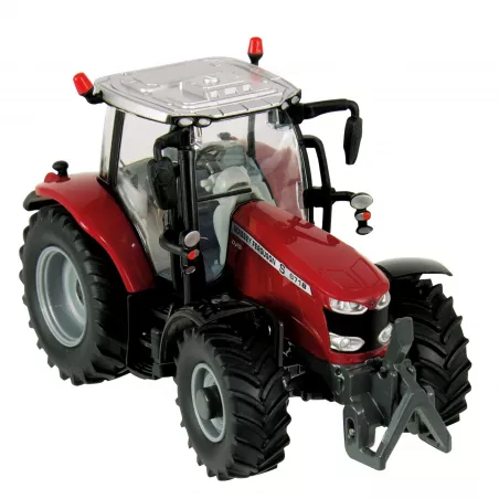 Réplica a escala del tractor Massey Ferguson 6718S de Britains para coleccionistas.