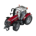 Réplica a escala del tractor Massey Ferguson 6718S de Britains para coleccionistas.