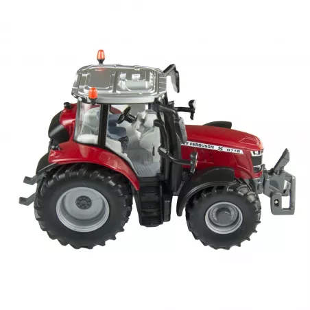Réplica a escala del tractor Massey Ferguson 6718S de Britains para coleccionistas.