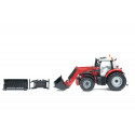 Réplica a escala 1:32 del tractor Massey Ferguson 6616 con cargadora frontal de Britains