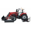 Réplica a escala 1:32 del tractor Massey Ferguson 6616 con cargadora frontal de Britains