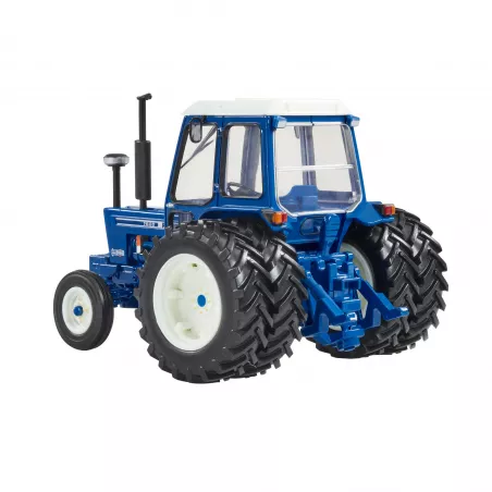 Tractor clásico Ford 7600 a escala 1:32 con ruedas traseras dobles de Britains para coleccionistas.