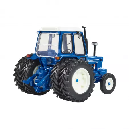 Tractor clásico Ford 7600 a escala 1:32 con ruedas traseras dobles de Britains para coleccionistas.