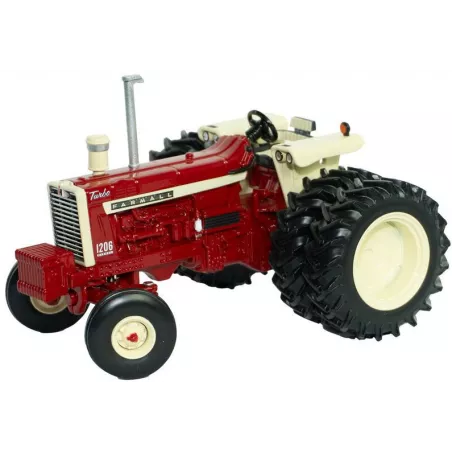 Réplica a escala 1:32 del tractor clásico Case IH Farmall 1206 de Britains para coleccionistas.
