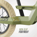 Bicicleta sin pedales BERG Biky Retro Verde de diseño vintage y estructura ligera para niños.