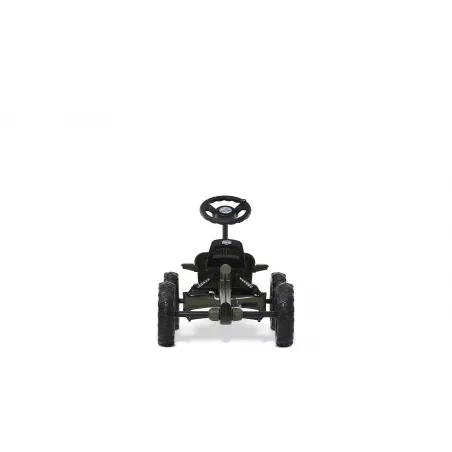 Kart de pedales Jeep Buzzy Sahara de Berg para niños con diseño todoterreno de cuatro ruedas.