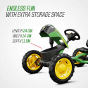 Kart de pedales BERG Buddy John Deere verde y amarillo para niños