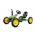 Kart de pedales BERG Buddy John Deere verde y amarillo para niños