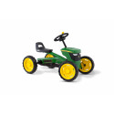 Kart de pedales BERG Buddy John Deere verde y amarillo para niños