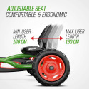 Kart de pedales BERG Buddy Fendt infantil con diseño de tractor verde y ruedas de tacos