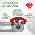 Kart de pedales BERG Buddy Fendt infantil con diseño de tractor verde y ruedas de tacos