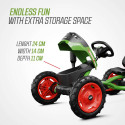 Kart de pedales BERG Buddy Fendt infantil con diseño de tractor verde y ruedas de tacos