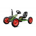 Kart de pedales BERG Buddy Fendt infantil con diseño de tractor verde y ruedas de tacos