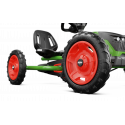 Kart de pedales BERG Buddy Fendt infantil con diseño de tractor verde y ruedas de tacos
