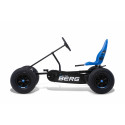 Coche de pedales BERG XL B.Azul puro BFR robusto y ajustable para niños al aire libre.