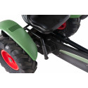 Kart de pedales BERG XL Fendt BFR con diseño de tractor y asiento ajustable para niños.