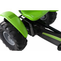 Kart de pedales Berg XL Deutz-Fahr BFR con diseño de tractor agrícola para niños.
