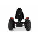 Kart de pedales BERG XL Fendt BFR-3 con diseño de tractor, tres marchas y neumáticos todoterreno.