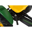 Kart de pedales robusto BERG XL John Deere BFR-3 con tres marchas y sistema de freno BFR.
