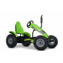 Kart de pedales eléctrico BERG XXL Deutz-Fahr E-BFR con diseño de tractor agrícola y motor de 250W.