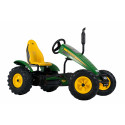 Kart de pedales eléctrico BERG XXL John Deere E-BFR con motor de asistencia de 250W.