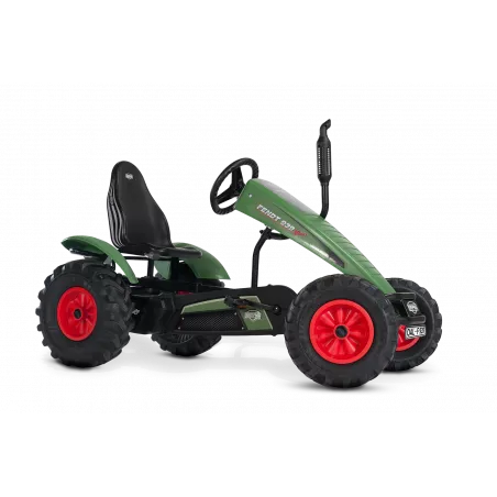 Kart de pedales eléctrico BERG XXL Fendt E-BFR-3 con motor de 250W y diseño de tractor Fendt.