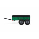 Remolque de doble rueda BERG Tandem Trailer XL con función de volquete para karts a pedales.