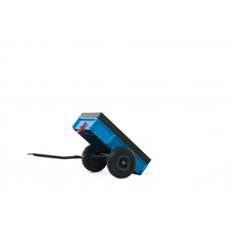 Remolque de acero robusto BERG Steel Trailer XL para karts de pedales