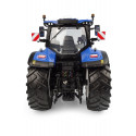 Miniatura a escala 1:32 del tractor New Holland T7.300 Auto Command 2023 en metal y plástico para coleccionistas.