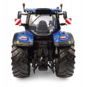 Miniatura a escala 1:32 del tractor New Holland T7.300 Blue Power Auto Command 2023 para coleccionistas.