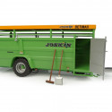 Remolque de ganado Joskin Betimax RDS G 6000 verde a escala 1:32 para coleccionistas de maquinaria agrícola.