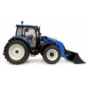 Réplica de tractor New Holland T5.120 Dual Command a escala 1:32 con cargador frontal 655 LU