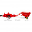 Réplica a escala 1:32 del tractor Massey Ferguson 224 de Universal Hobbies, miniatura de colección de alta precisión.