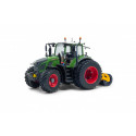Tractor Fendt 620 Vario a escala 1:32 con doble rueda y apero Holaras Stego 285-PRO para coleccionistas.