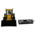 Pala cargadora JCB 419S a escala 1:32 de Britains, miniatura agrícola de metal detallada para coleccionistas.