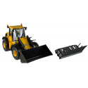 Pala cargadora JCB 419S a escala 1:32 de Britains, miniatura agrícola de metal detallada para coleccionistas.