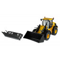Pala cargadora JCB 419S a escala 1:32 de Britains, miniatura agrícola de metal detallada para coleccionistas.