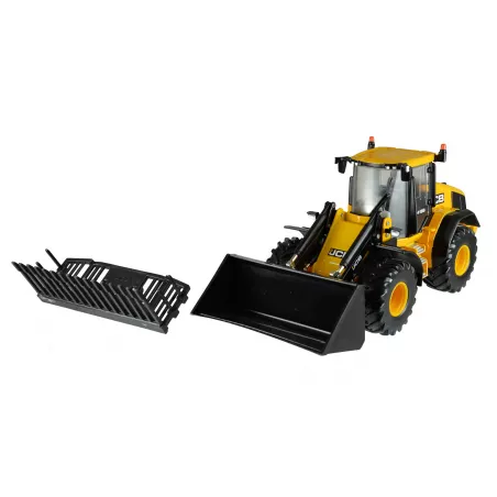 Pala cargadora JCB 419S a escala 1:32 de Britains, miniatura agrícola de metal detallada para coleccionistas.
