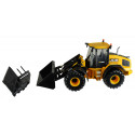 Pala cargadora JCB 419S a escala 1:32 de Britains, miniatura agrícola de metal detallada para coleccionistas.