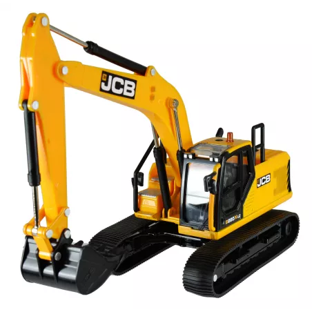Réplica a escala 1:32 de la excavadora JCB 220X LC de Britains para coleccionistas.