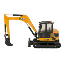 Miniatura de excavadora JCB Midi 86C-1 a escala 1:32 de Britains para coleccionistas.