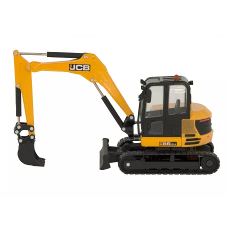Miniatura de excavadora JCB Midi 86C-1 a escala 1:32 de Britains para coleccionistas.
