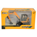 Miniatura de excavadora JCB Midi 86C-1 a escala 1:32 de Britains para coleccionistas.