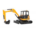 Miniatura de excavadora JCB Midi 86C-1 a escala 1:32 de Britains para coleccionistas.