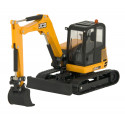 Miniatura de excavadora JCB Midi 86C-1 a escala 1:32 de Britains para coleccionistas.