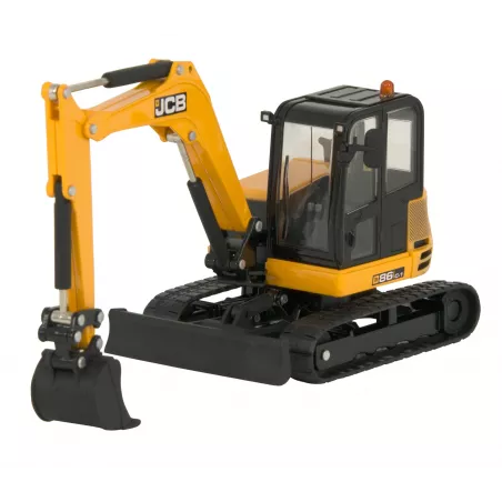 Miniatura de excavadora JCB Midi 86C-1 a escala 1:32 de Britains para coleccionistas.